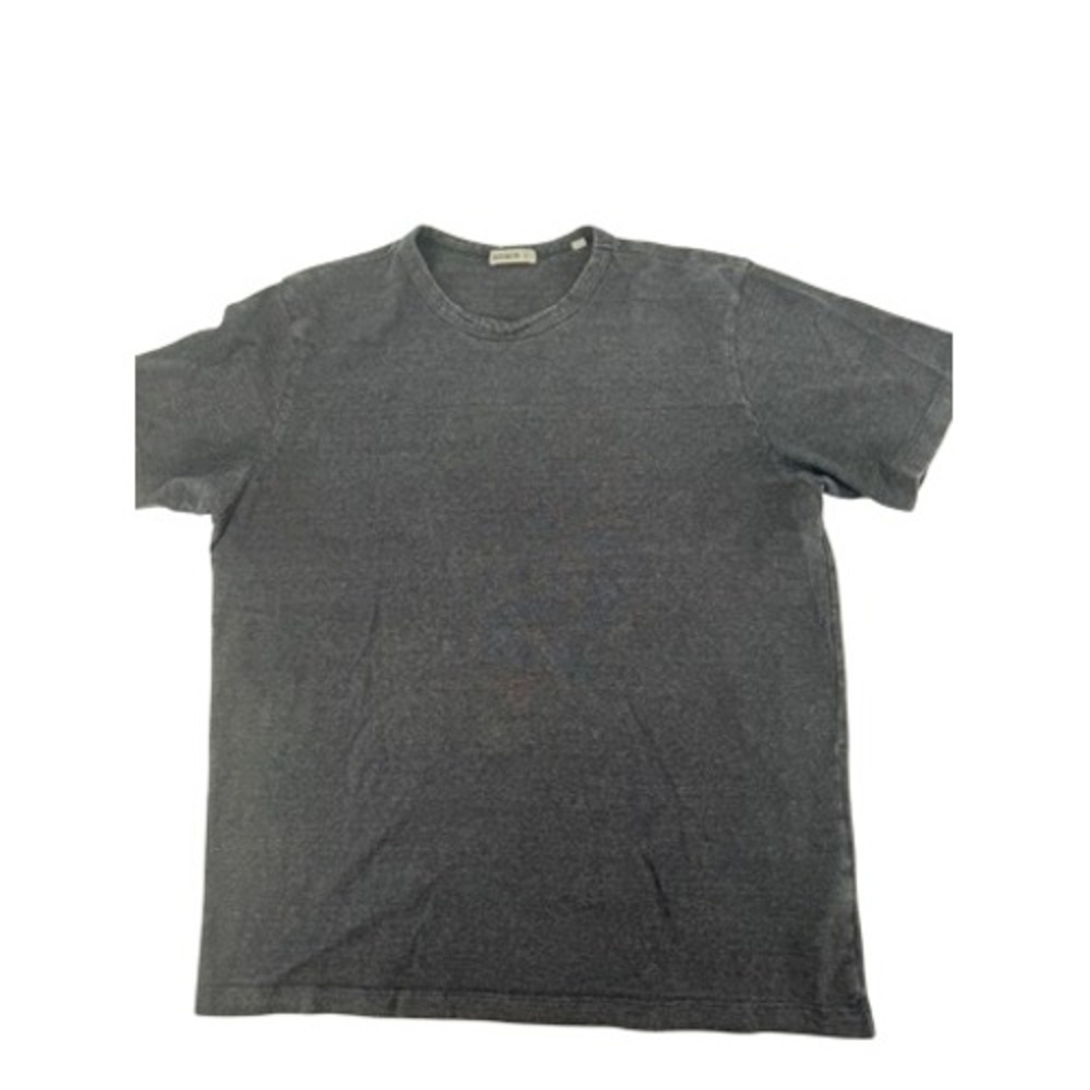 Buck Mason T-Shirt Mens XL Charcoal Gray Hemp Cotton Blend Crew Neck Tee